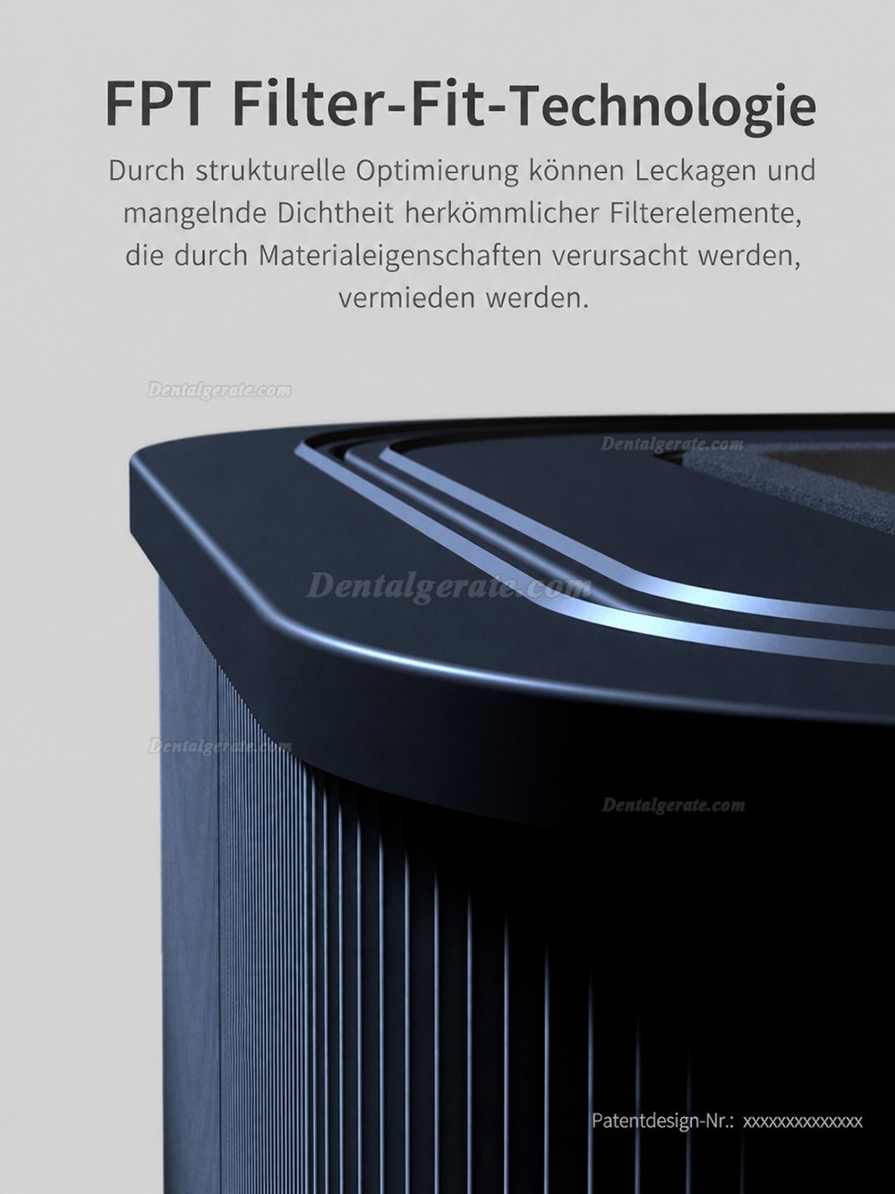 RUIWAN RD90 Zahnklinik Externe orale Aerosol Absaugung mit UV-Desinfektion